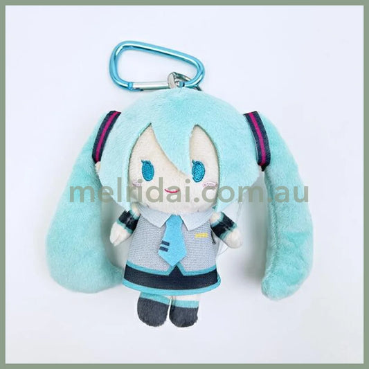 Hatsune Miku | Mascot Holder Plush Keychain Bag Charm with Carabiner 110×110×50mm