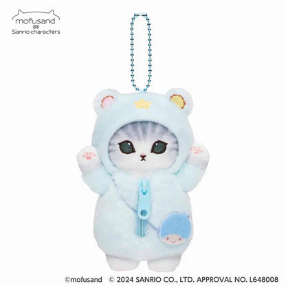 Mofusand X Sanrio | Mascot Holder Keychain Part1 Approx.13Cm 猫福 三丽鸥合作联名款