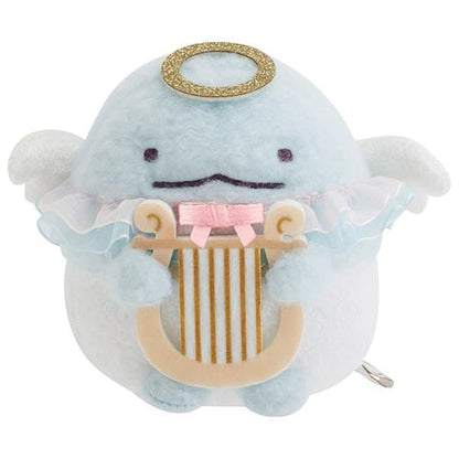 San-X | Sumikko Gurashi Tokage Collectible Plush Toy 100×90×80mm (Angel and Devil's Tail Neko)