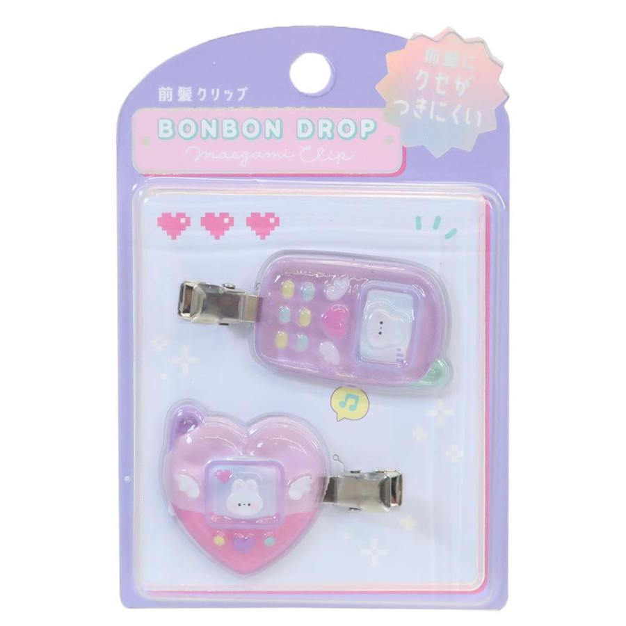 Q-Lia | BONBON DROP Hair Accessory Bangs Clip 80x120x13mm (Game & Merchandise)