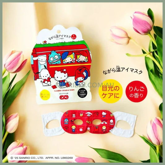 Honyarado x Sanrio | Sleep-Warm Eye Mask 6P (Comfortable temperature: 40℃)