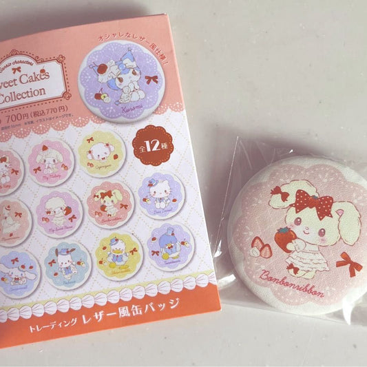 SANRIO | Secret Pin Badge Blind Box (Sweet Cakes Collection)