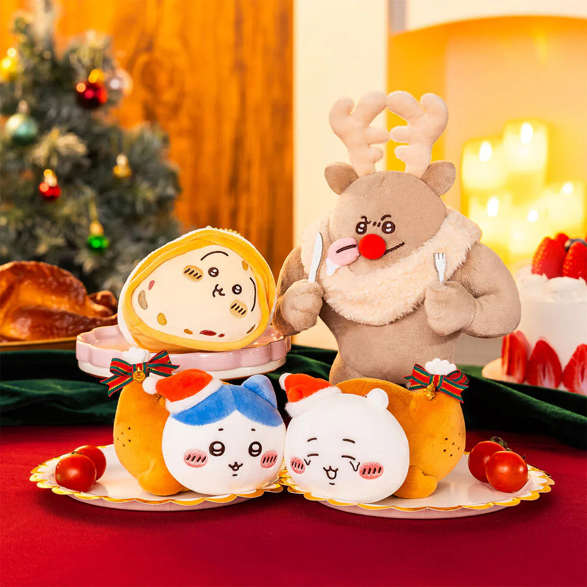 CHIIKAWA | Reindeer Plush Toy Plush Doll 250×170×120mm (Christmas 2025)