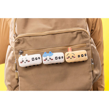 Chiikawa |Train Stuffed Toy Badge 3 Pieces Chiikawa/Hachiware/Usagi (H50×W75×D20Mm Each)
