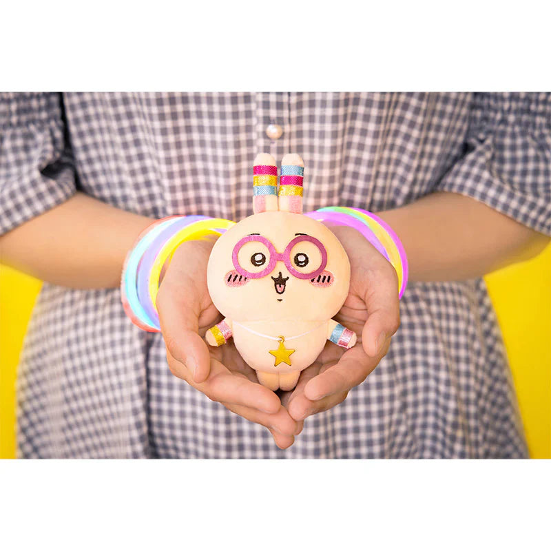 Chiikawa | Usagi Mascot Holder Plush Keychain H140 X W85 D40Mm (Shining!)