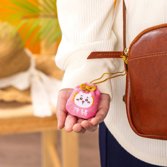 CHIIKAWA | Chiikawa Happy Face Omamori H60×W50×D20mm (Shisa Souvenir Shop)