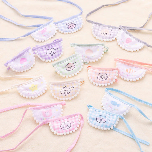 Chiikawa | Secret Double Sided Trading Mini Bibs Blind Box 45x70mm (Chiikawa Baby)