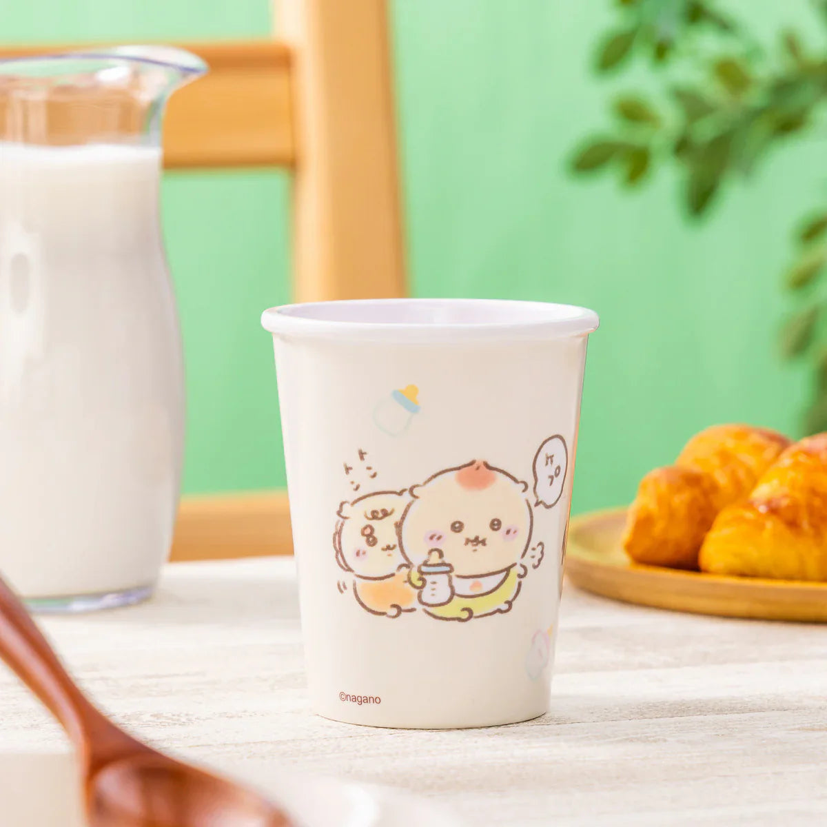 CHIIKAWA | Chiikawa Baby Melamine Cup that Looks Like a Paper Cup 84x100mm (Milk-hah)