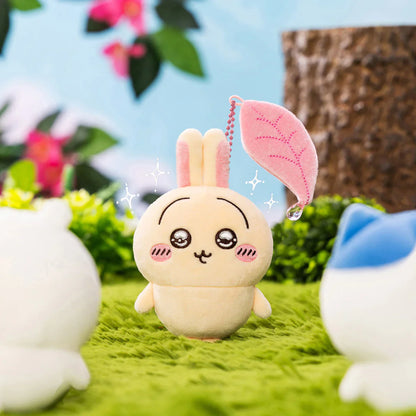 CHIIKAWA | Usagi Sugiri’s Clear Eye Mascot Holder Plush Keychain Bag Charm H130×W135×D50mm