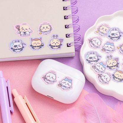 CHIIKAWA | Flake Sticker Set 25 x 25mm (Angel ♡ Demon)