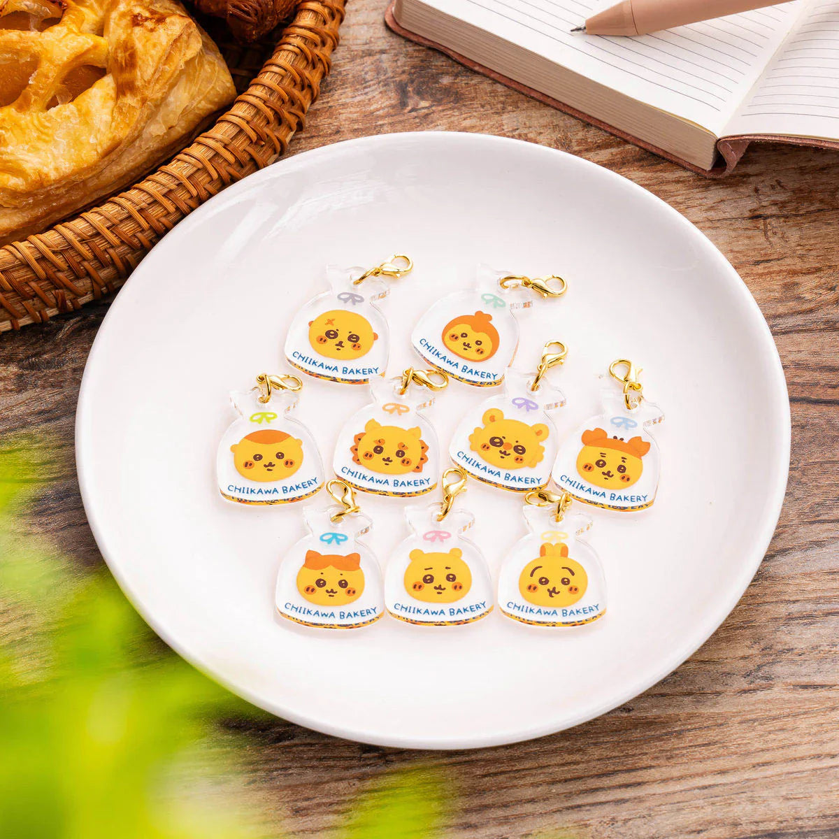 CHIIKAWA | Secret Mini Acrylic Charm Keychain Blind Box 30 x 30mm (Bakery)