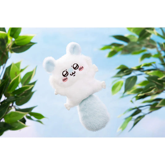 CHIIKAWA | Momonga Mascot Holder Plush Keychain 190×100×60mm (Take Off)