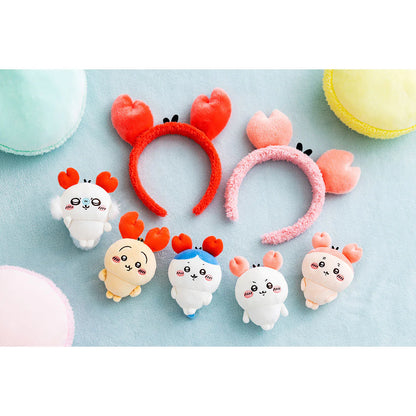 CHIIKAWA | Hachiware Mascot Holder Bag Charm Keychain 120×80×50mm (Crab)