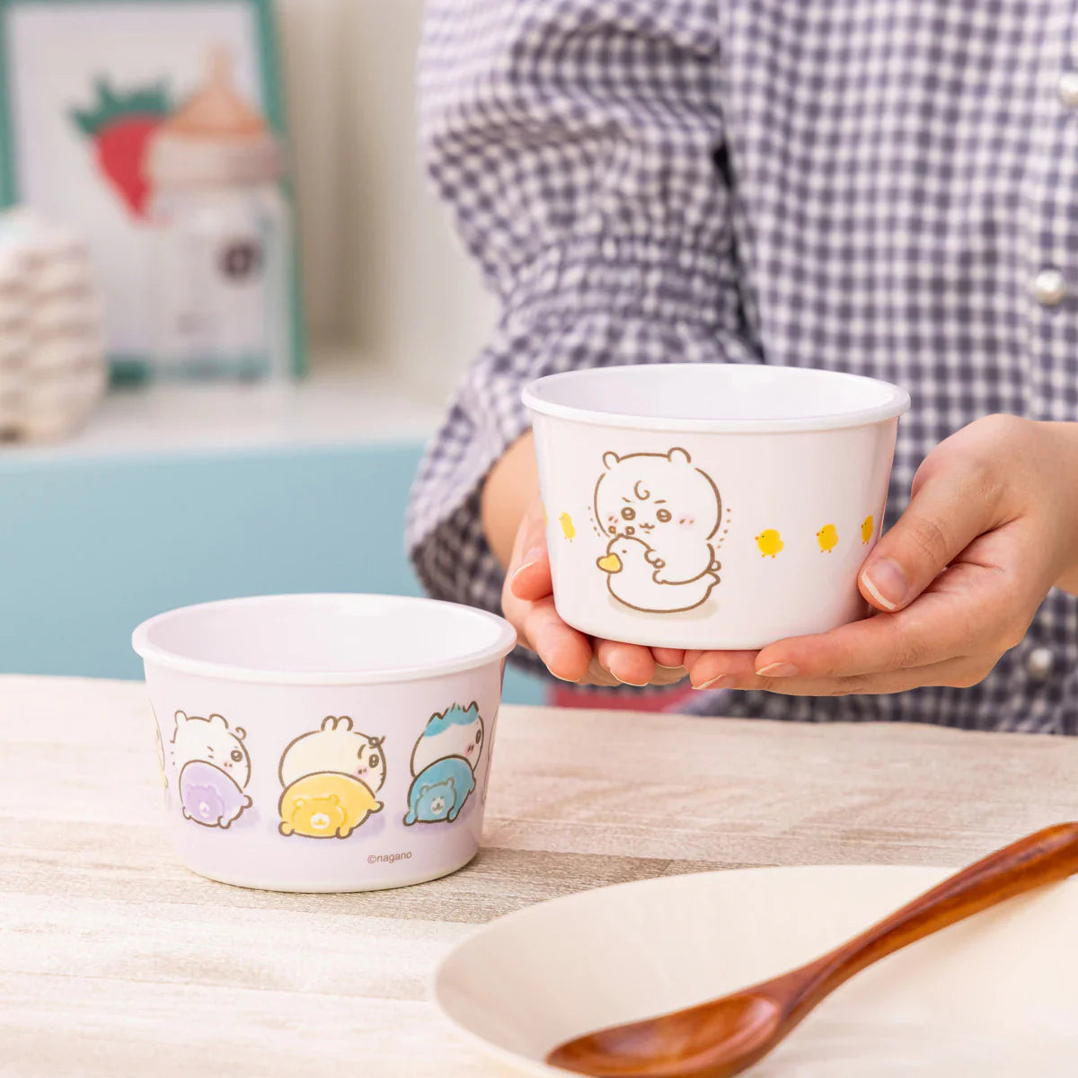 CHIIKAWA | Chiikawa Baby Melamine Bowl 60x100mm (Baby Butt)