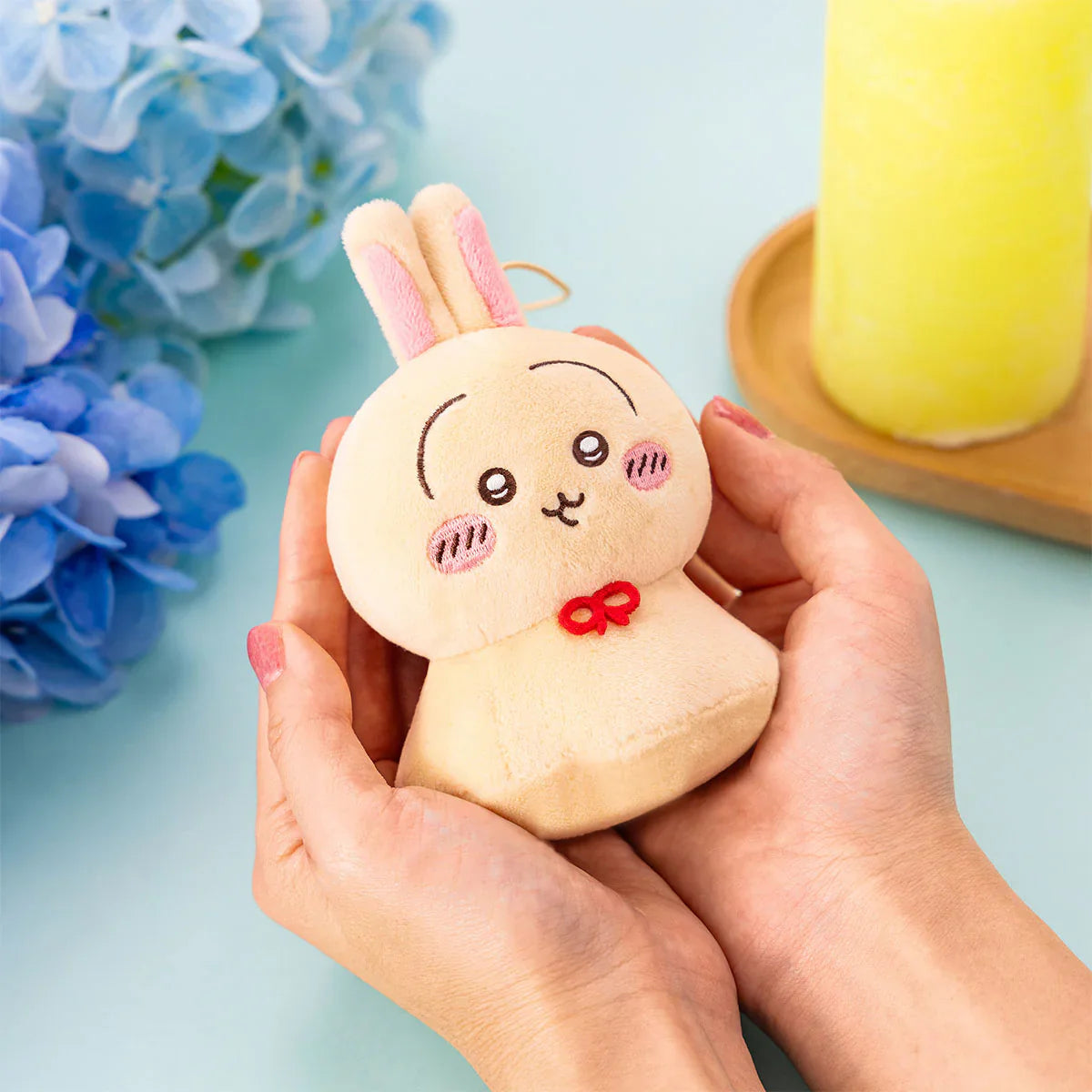 CHIIKAWA | Usagi Mascot Holder Plush Keychain Bag Charm H120×W80×D70mm (Teru teru bōzu)