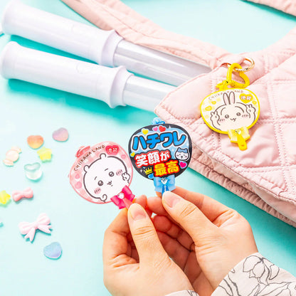 CHIIKAWA | Rakko Fan-shaped Acrylic Keychain 71x54mm (Go! IKEBUKURO )