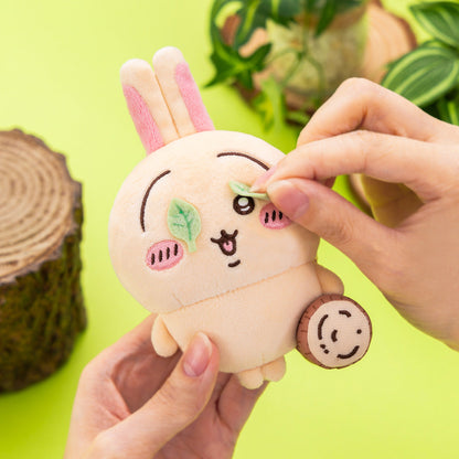 CHIIKAWA | Usagi Watermelon Series Mascot Holder Plush Keychain Bag Charm 105×85×50mm(Is this a watermelon smash?)