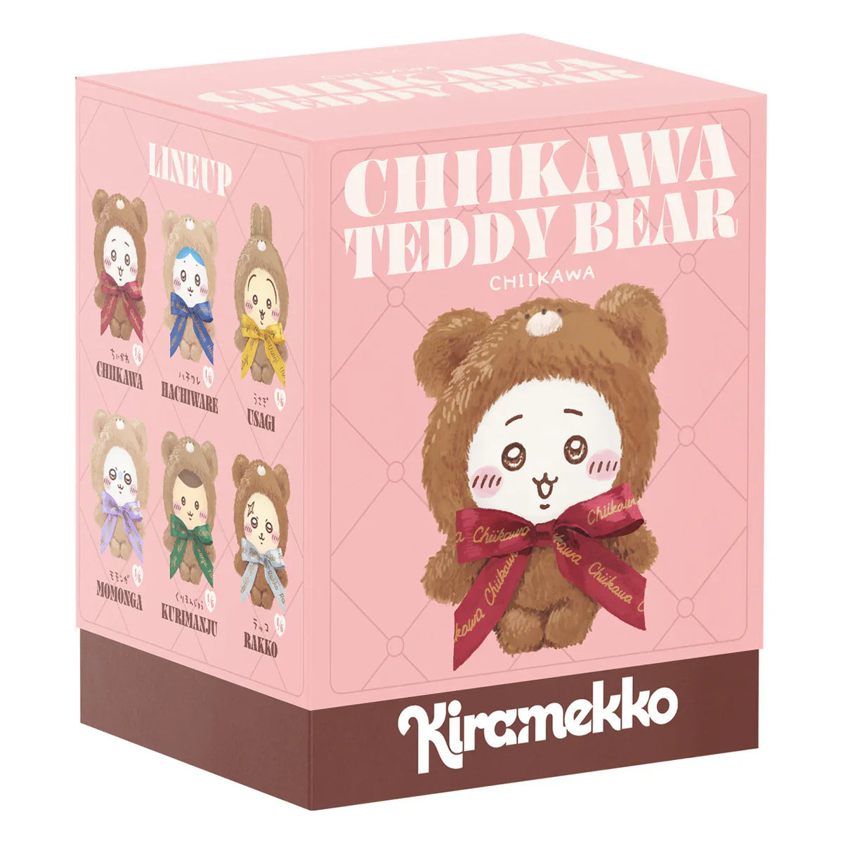 CHIIKAWA | Secret Kiramekko Teddy Bear Keychain Bag Charm Blind Box 150x112x112mm