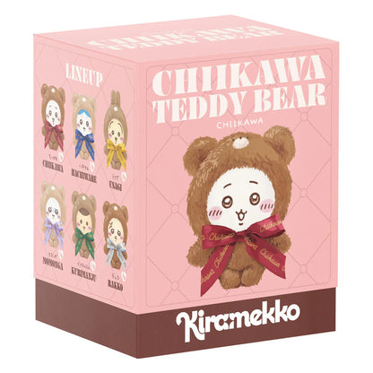 CHIIKAWA | Secret Kiramekko Teddy Bear Keychain Bag Charm Blind Box 150x112x112mm