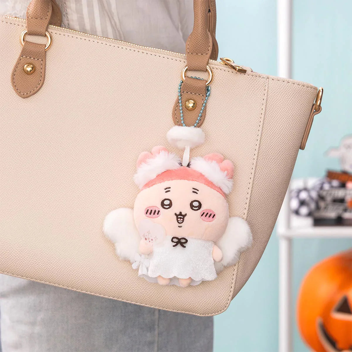 CHIIKAWA | Kani-chan Plush Keychain Bag Charm 140×110×100mm (It’s the Season Halloween)