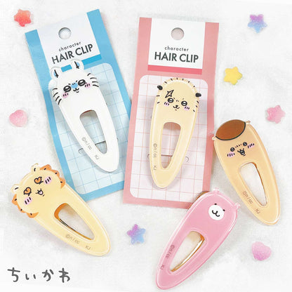 CHIIKAWA | Momonga Acrylic Hair Clip 70×30×15mm