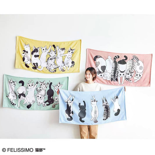 Felissiomo100% Cotton Bathing Towel 120*60Cm