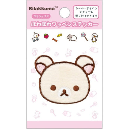 SAN-X | Rilakkuma Korilakkuma Howahowa Patch Sticker 97×57mm
