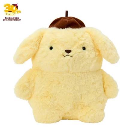 SANRIO | Pompompurin Plush Toy Plush Doll 235x200x260mm (Pompompurin 30th Anniversary Pompompurin From Back Then)