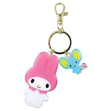 SANRIO | My Melody Die-Cut Twin Key Holder Keychian 13x79x87mm