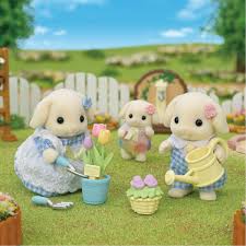 Sylvanian Families | Blossom Gardening Set Flora Rabbit Sister & Brother