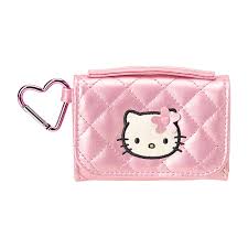 SANRIO | Hello Kitty Coin Purse Miniature Pink 105×25×80mm (Miniature Quilt)