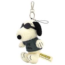 PEANUTS | Snoopy Bag Charm Plush Keychain 115×160×100mm (Joe Cool)