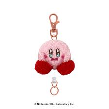 Kirby｜Mascot Reel Keychain 13.4×7×5.5Cm (Exiciting)