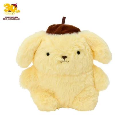 SANRIO | Pompompurin Plush Toy Plush Doll S 170x140x180mm (Pompompurin 30th Anniversary Pompompurin From Back Then)