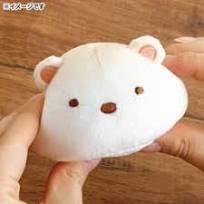 San-X | Rilakkuma Mochi Mochi Plush Toy 70×90×70mm (Anytime Bakery)