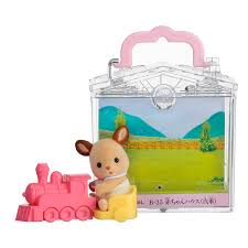 Sylvanian Families | Baby House Train Deer 3.2X3.5X4Cm