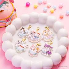 MOFUSAND x SANRIO | Secret Trading Marble Acrylic Charm Blind Box (Shipped Randomly)