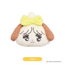 Mikko Illustrations | Plush Badge 62×80×30mm (Souffle Ribbon)