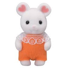 Sylvanian Families | Marshmallow Mouse Baby 48×100×42Mm 森贝儿森林家族