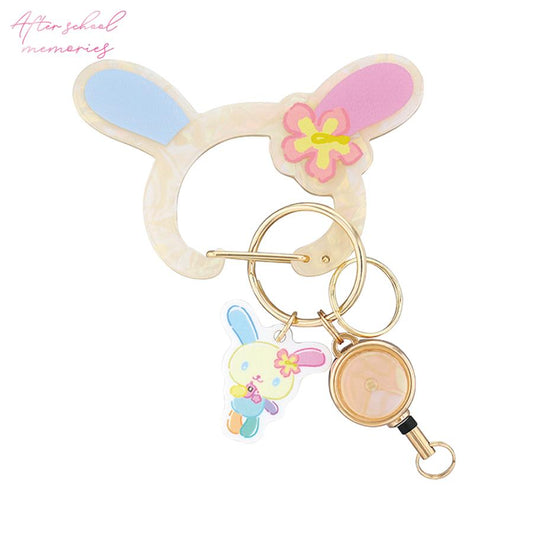 SANRIO | Usahana Carabiner with Retractable Reel 35x124x5mm