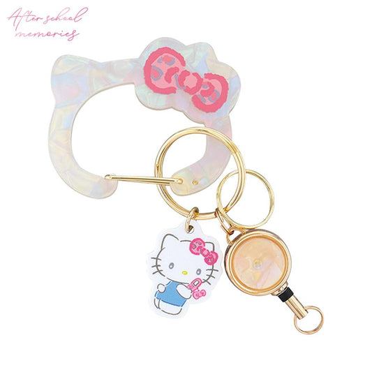 SANRIO | Hello Kitty Carabiner with Retractable Reel 35x124x5mm