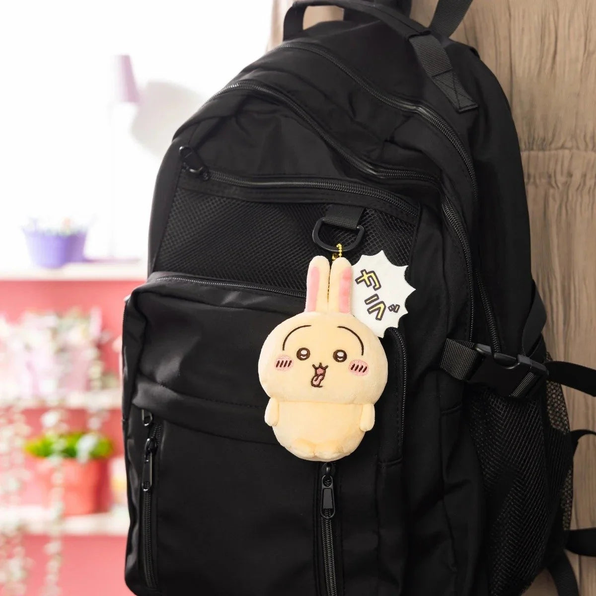 CHIIKAWA | Usagi Mascot Holder Bag Charm Keychain 100×80×65mm (Hangover)