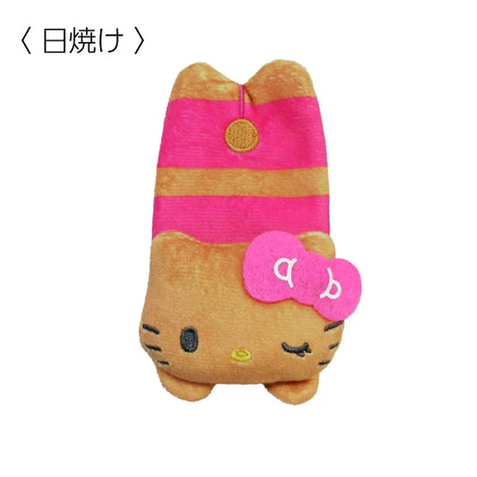 SANRIO | Huge Hello Kitty Hair Accessories Hair Clips 62×110mm (Tan Sunburn)