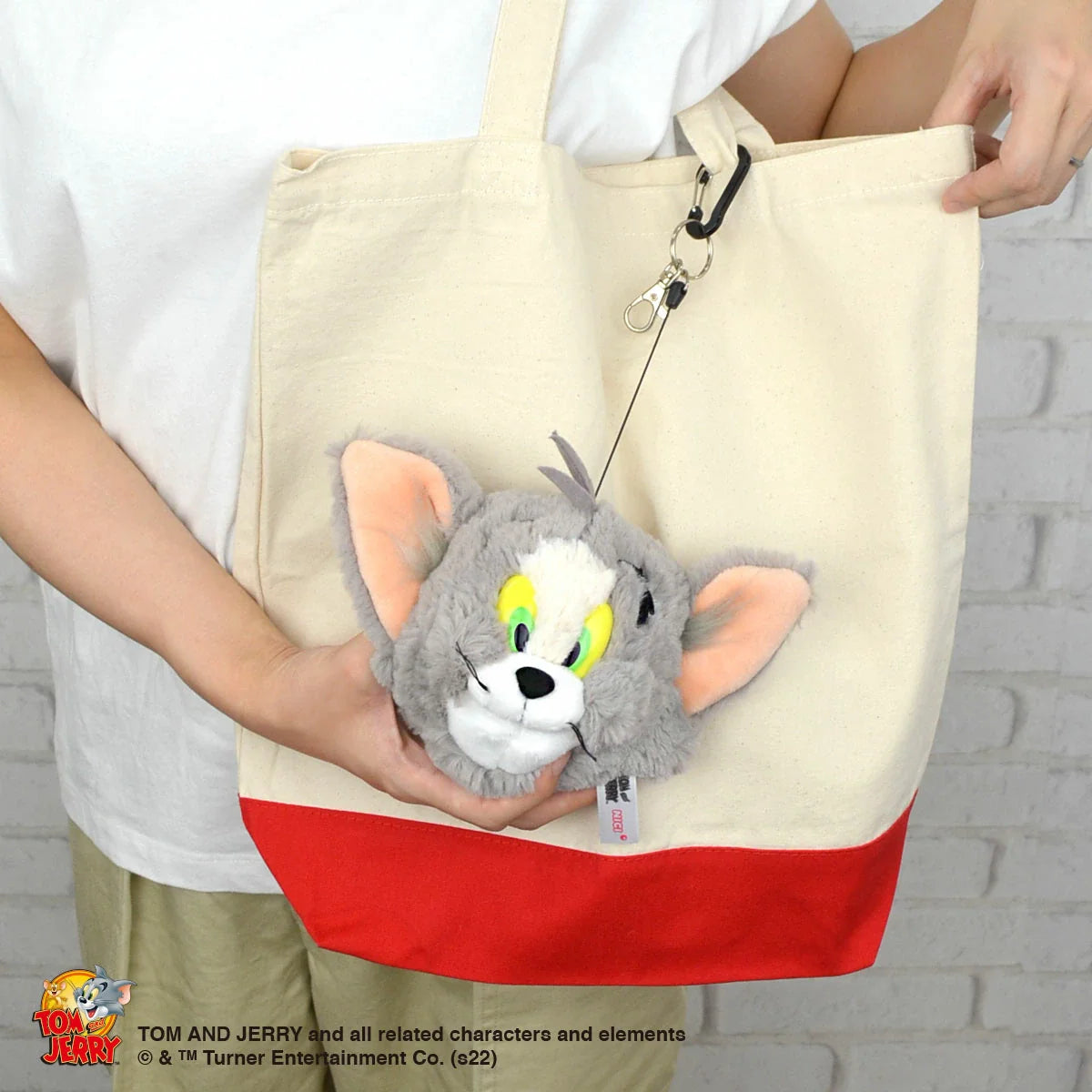 NICI | Tom And Jerry Head Figurine Pass Case with Reel 14cm (Copy)