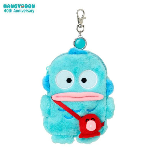 SANRIO | Hangyodon Pass Case with Reel 12×2.5×15cm (40th Anniversary Happy Life)