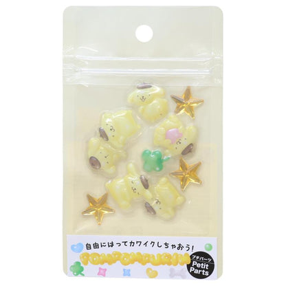 SANRIO | Pompompurin Petit Parts Flake Stickers 75x130mm