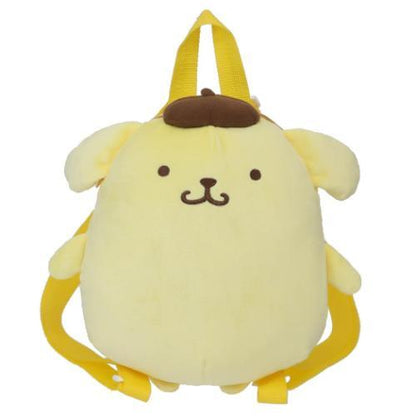 SANRIO | Plush Kids Backpack 25cm×25cm×18cm (Pom Pom Purin/Pompompurin)