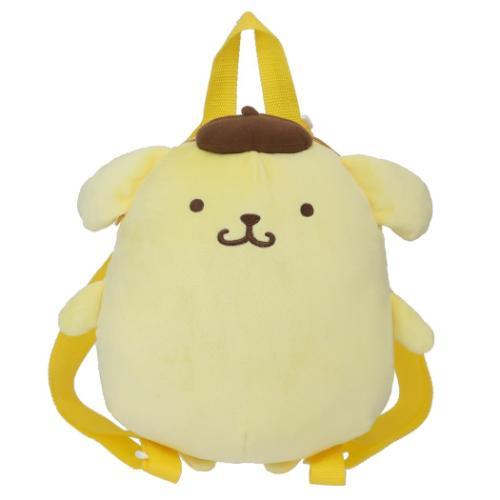 SANRIO | Plush Kids Backpack 25cm×25cm×18cm (Pom Pom Purin/Pompompurin)