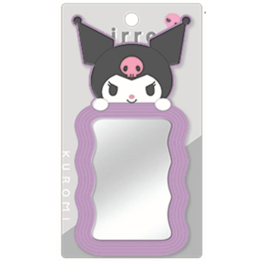 SANRIO | Wave Mirror H135×W70×D6mm (Kuromi)