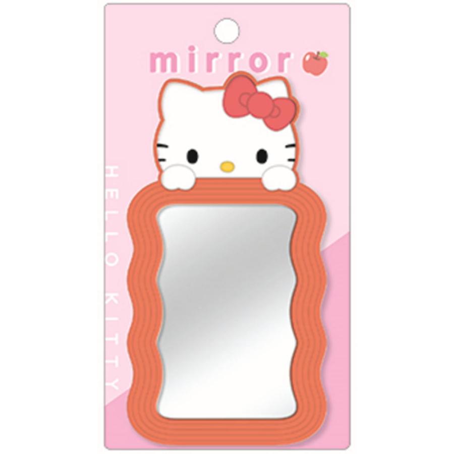 SANRIO | Wave Mirror H135×W70×D6mm (Hello Kitty)
